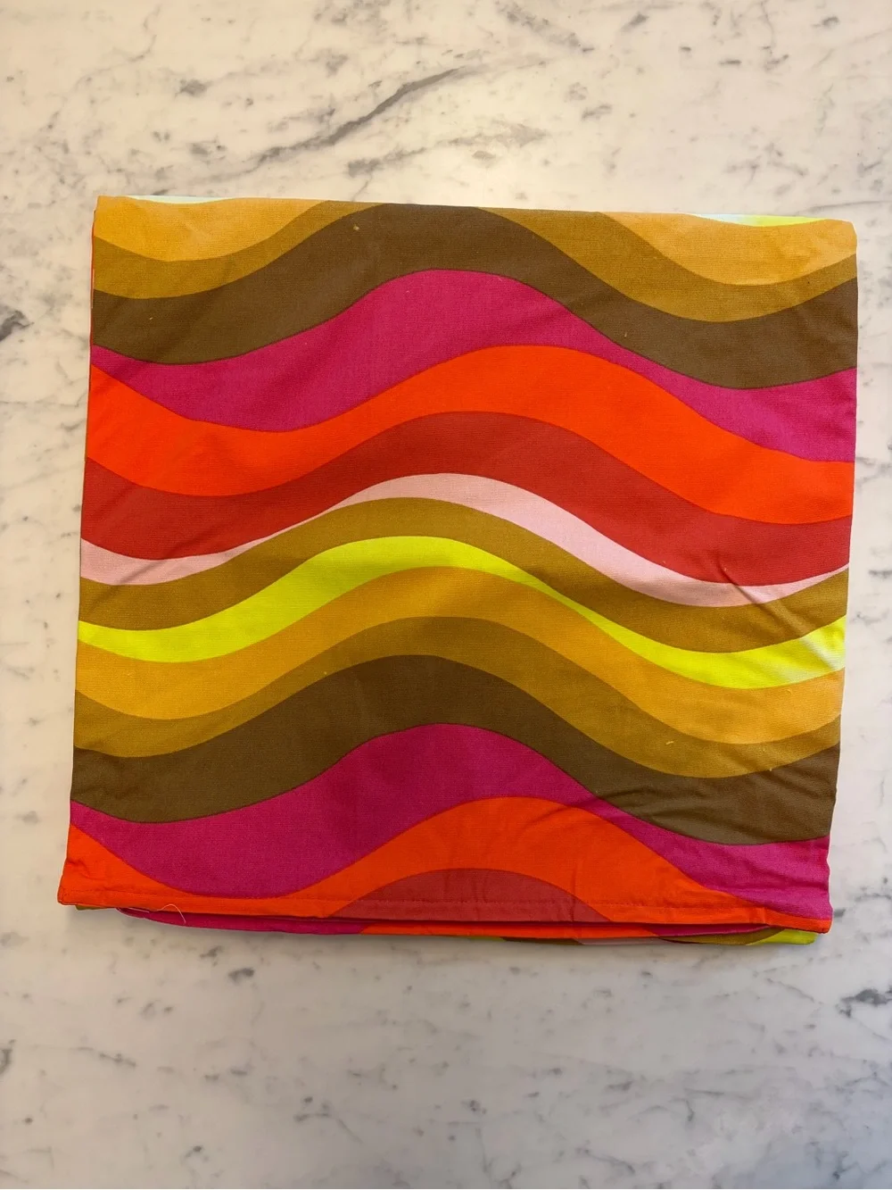 IKEA 20x20 Vibrant Wavy Multicolor Pillow Case (set of two)